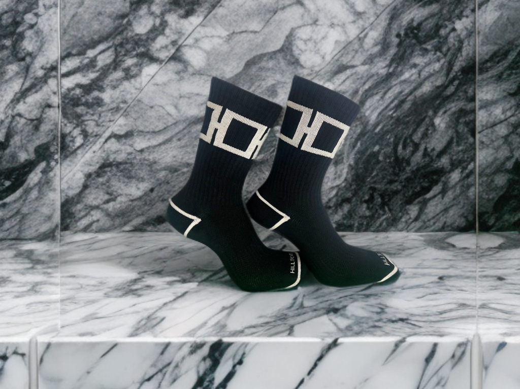 Black Ice Hill Toe Sock