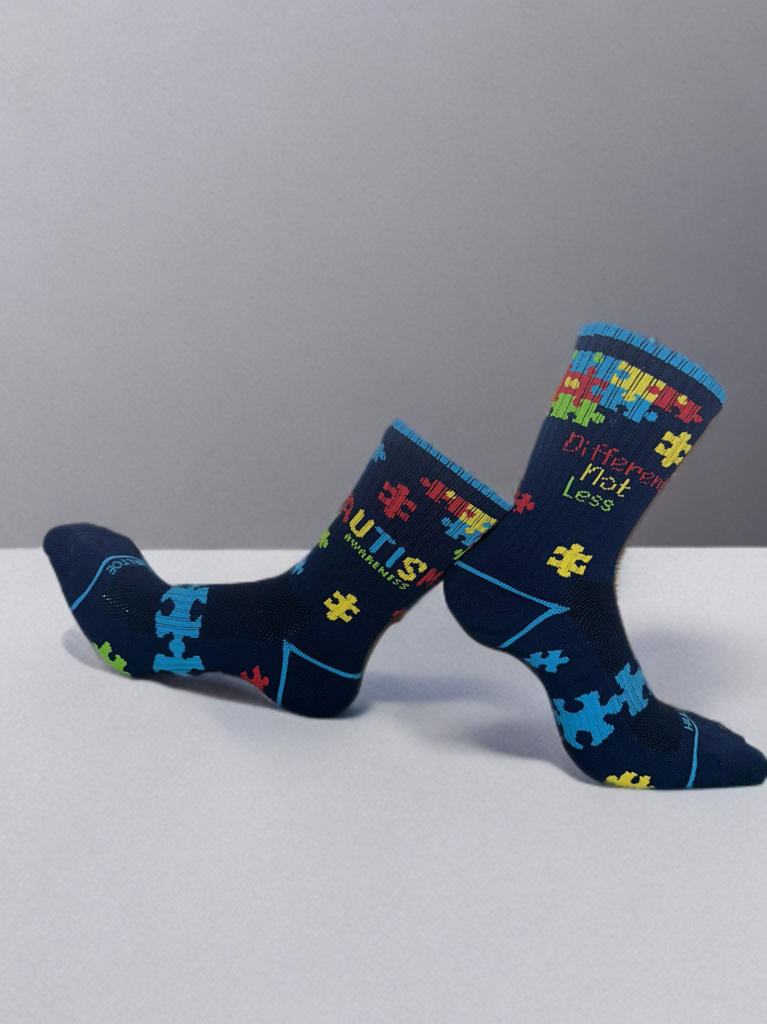 Different Not Less Hill Toes - Autism Awareness Edition