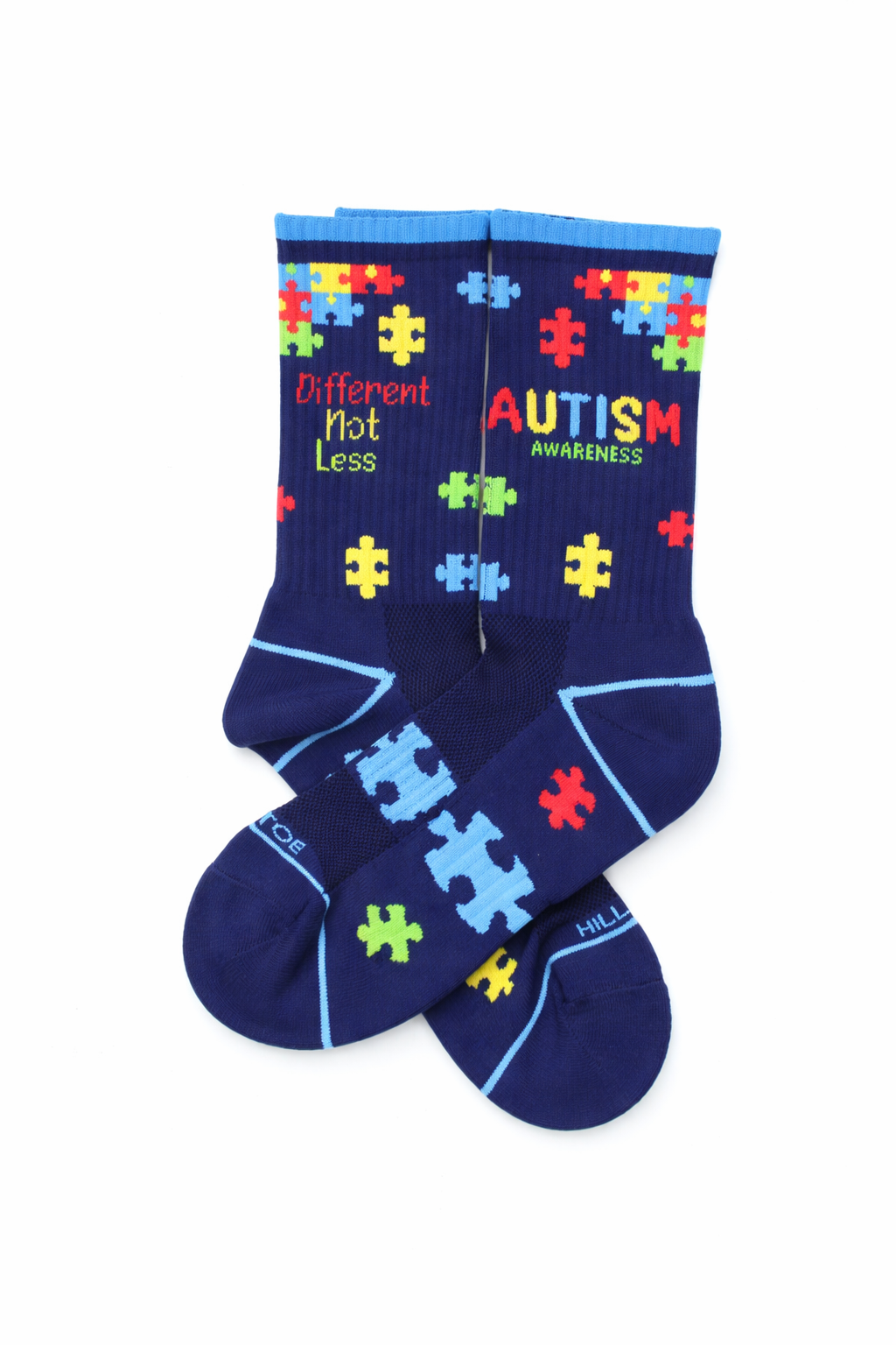 Different Not Less Hill Toe - Autism Awareness Edition