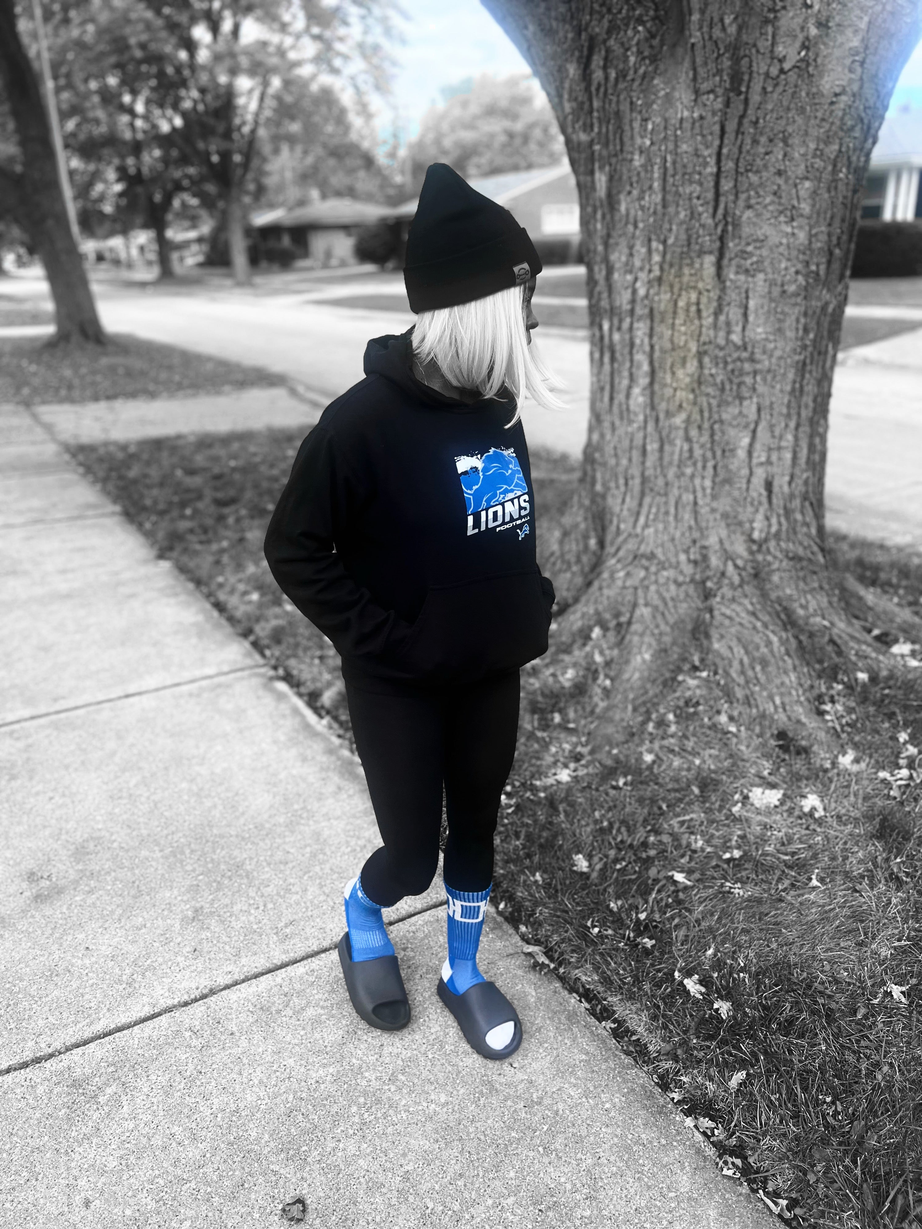 Gridiron Grit Hill Toe – Honolulu Blue Edition